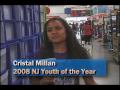 Cristal Millen, 2008 Boys & Girls Club Youth of the Year