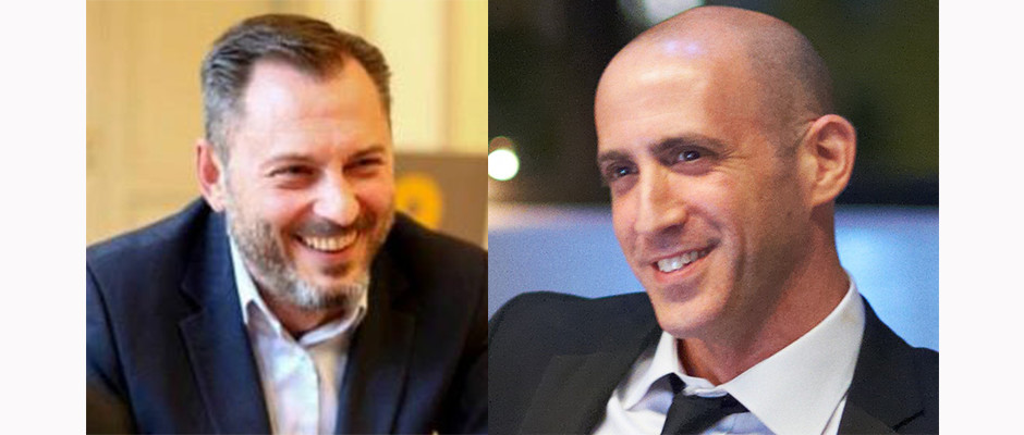 Philippe Borremans, Brussels-based communications counselor, left, and Douglas Quenqua, editor-in-chief of Campaign US magazine, are guests on this week's Lubetkin on Communications podcast.