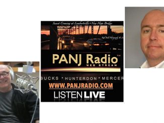 Steve appeared on the August 29, 2017 episode of "In the Green Room," on PANJRadio.com, with hosts Vinny Verderosa, left, and Rodney Warner